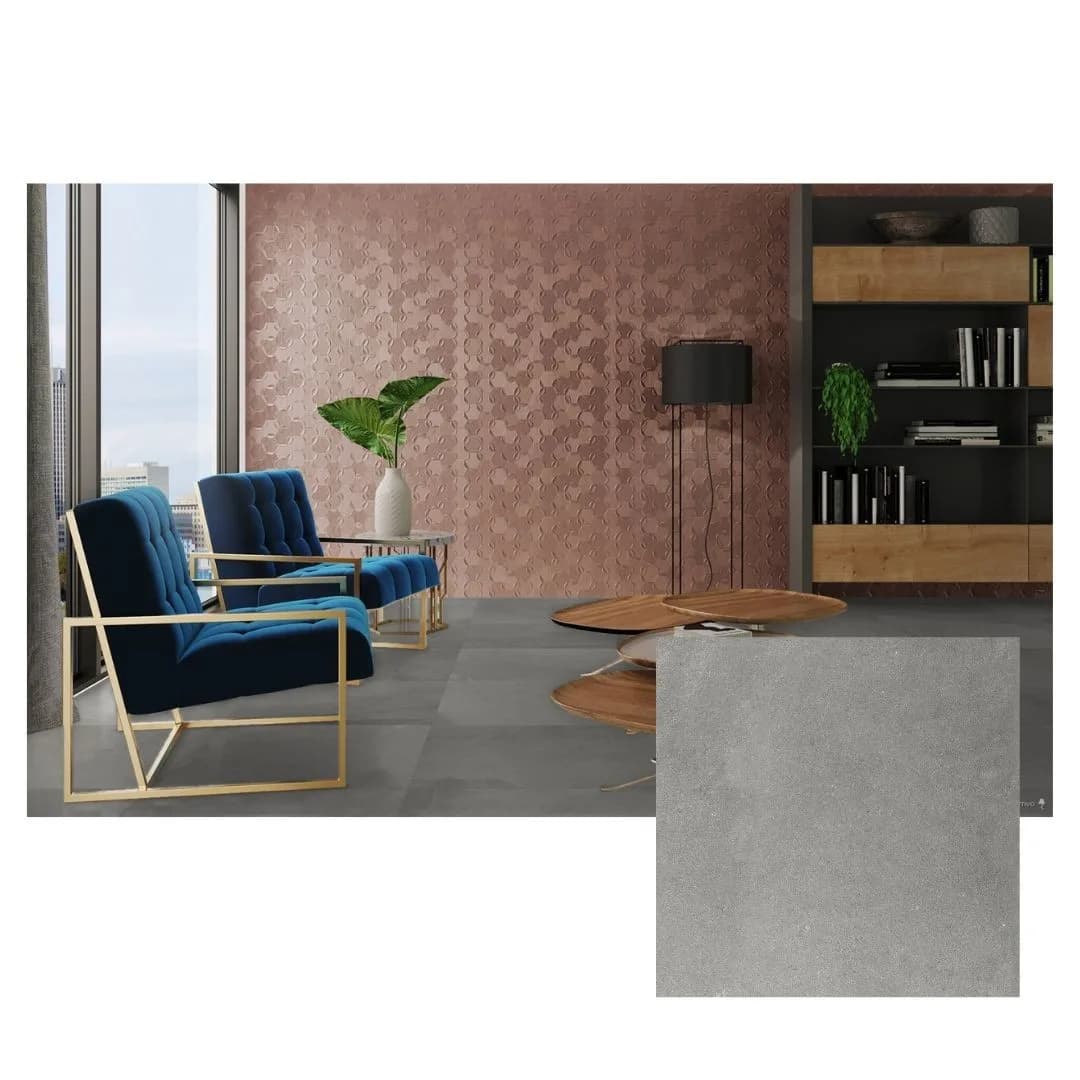 Porcelanato Ceusa Pizzara Acetinado 80x80