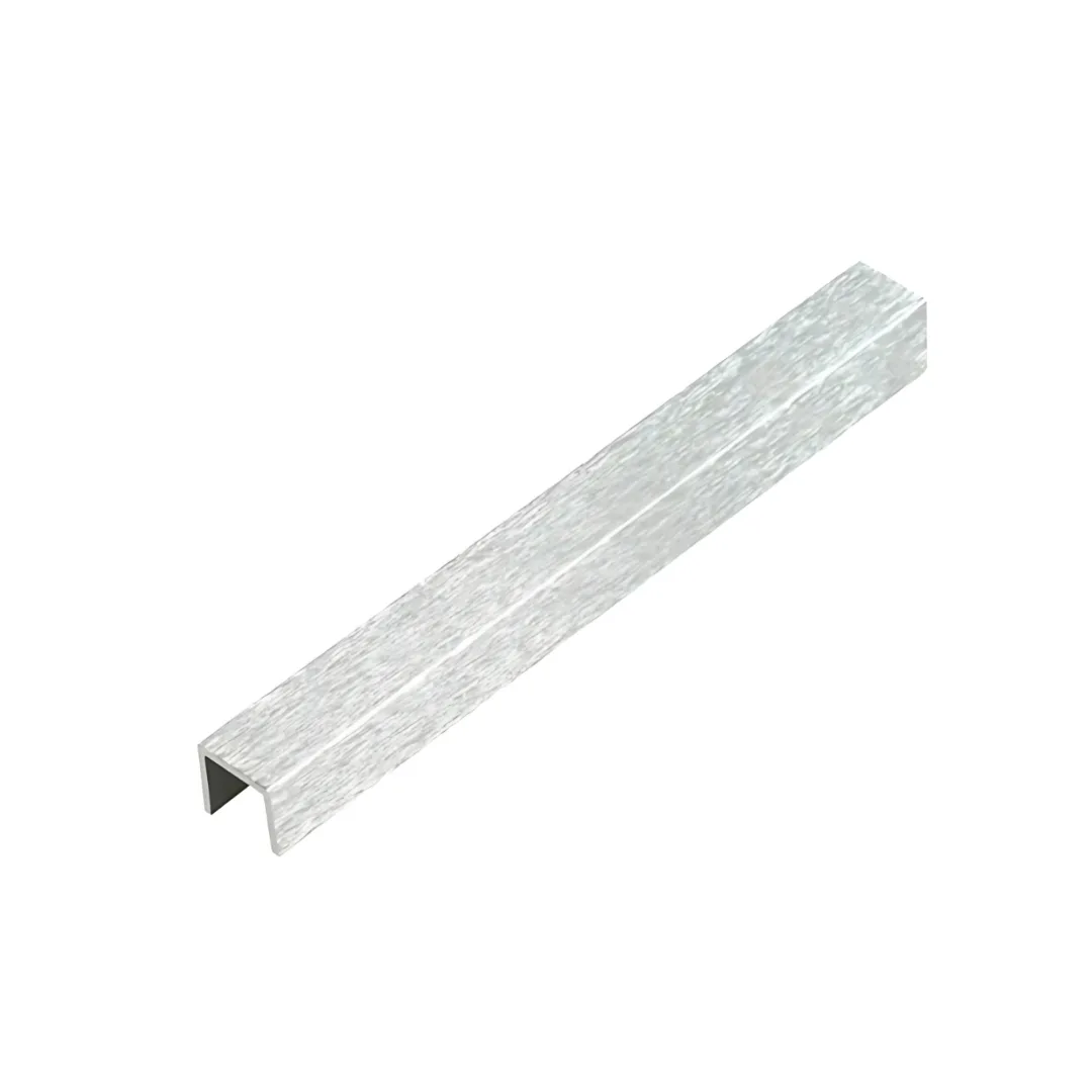 Filete Viscardi Alumínio Anodizado 3m 10x10 Luxor Brilho Escovado