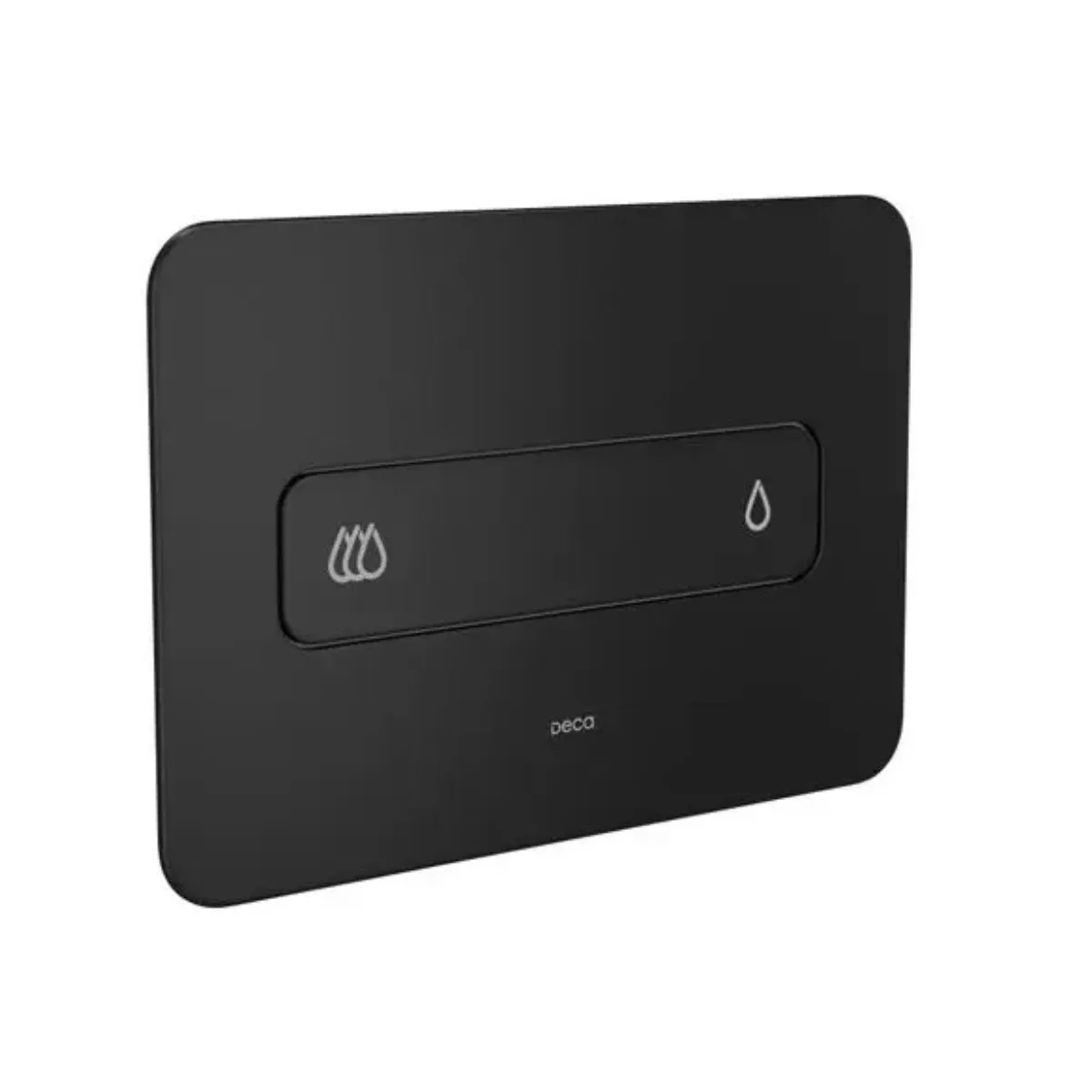 Acabamento Deca para Caixa Embutida Mecânica Black Matte