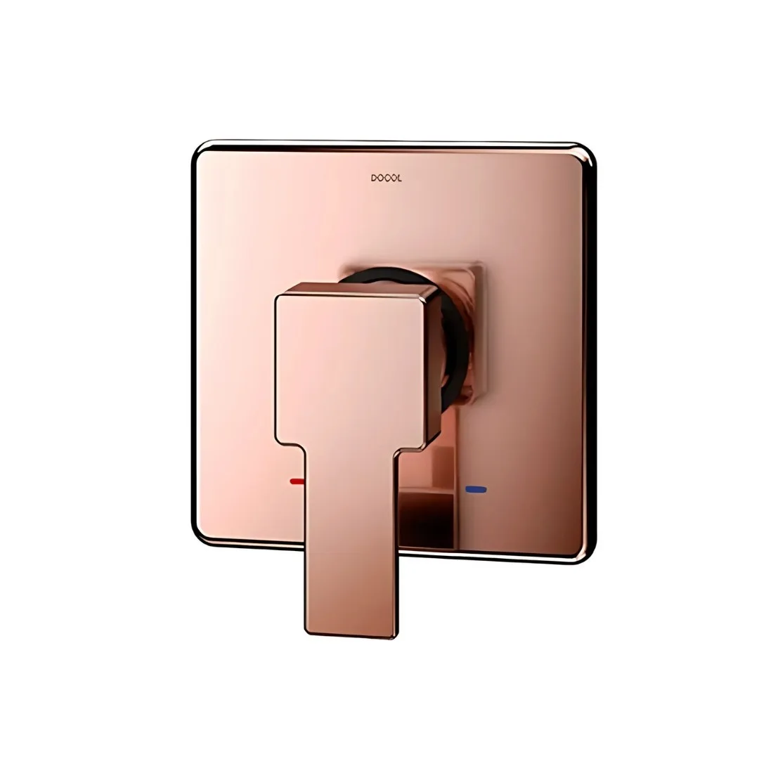 Acabamento Docol Chuveiro Monocomando Alta/baixa Pressão Edge Cobre Polido