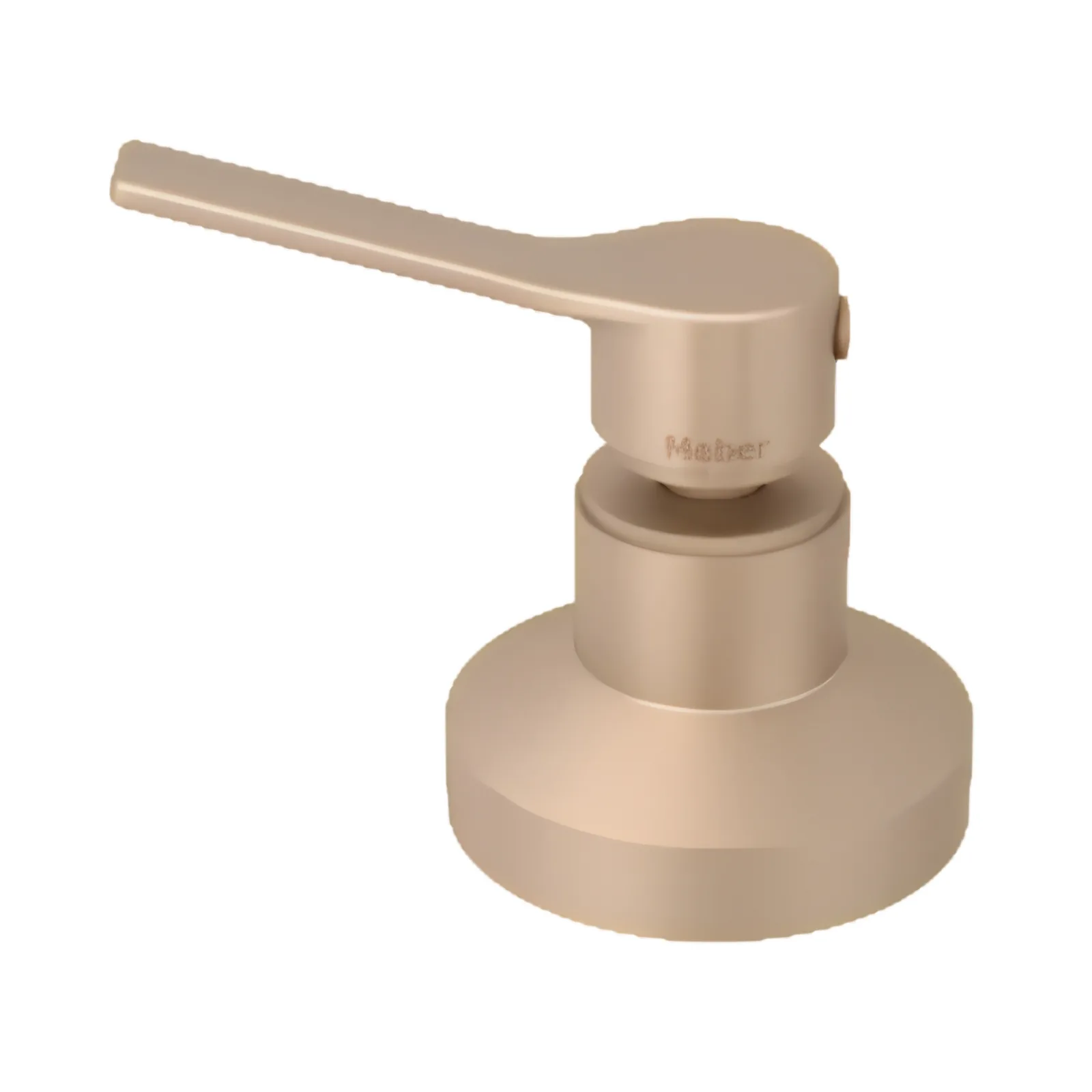 Acabamento 32 1/2", 3/4" e 1" Dourado Matte Meber
