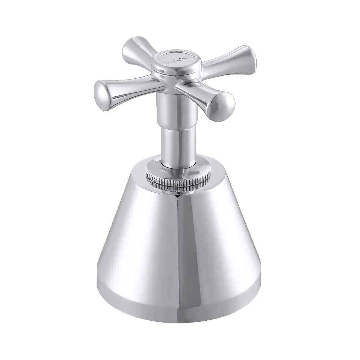 Acabamento de Registro 1/2" 3/4" e 1" Meber Tetra C 24 Chrome
