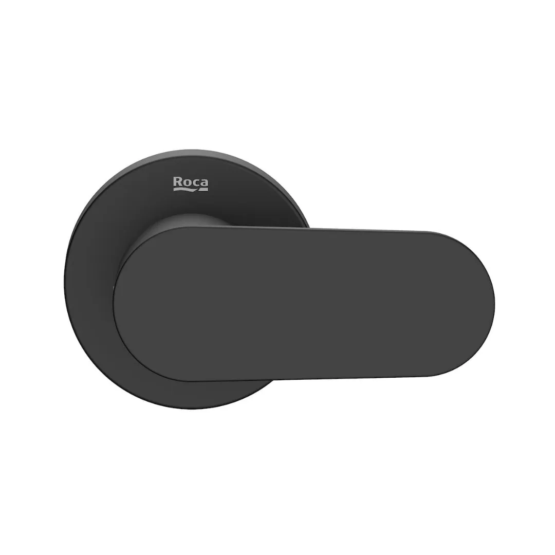 Acabamento de Registro Universal 1/2, 3/4 e 1 (Base Celite/Deca/Docol) Cromo Biníquel Matte Black Roca Cala