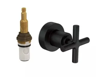 Acabamento Deca Duna Classic 64 Black Matte Base Reg Mvr