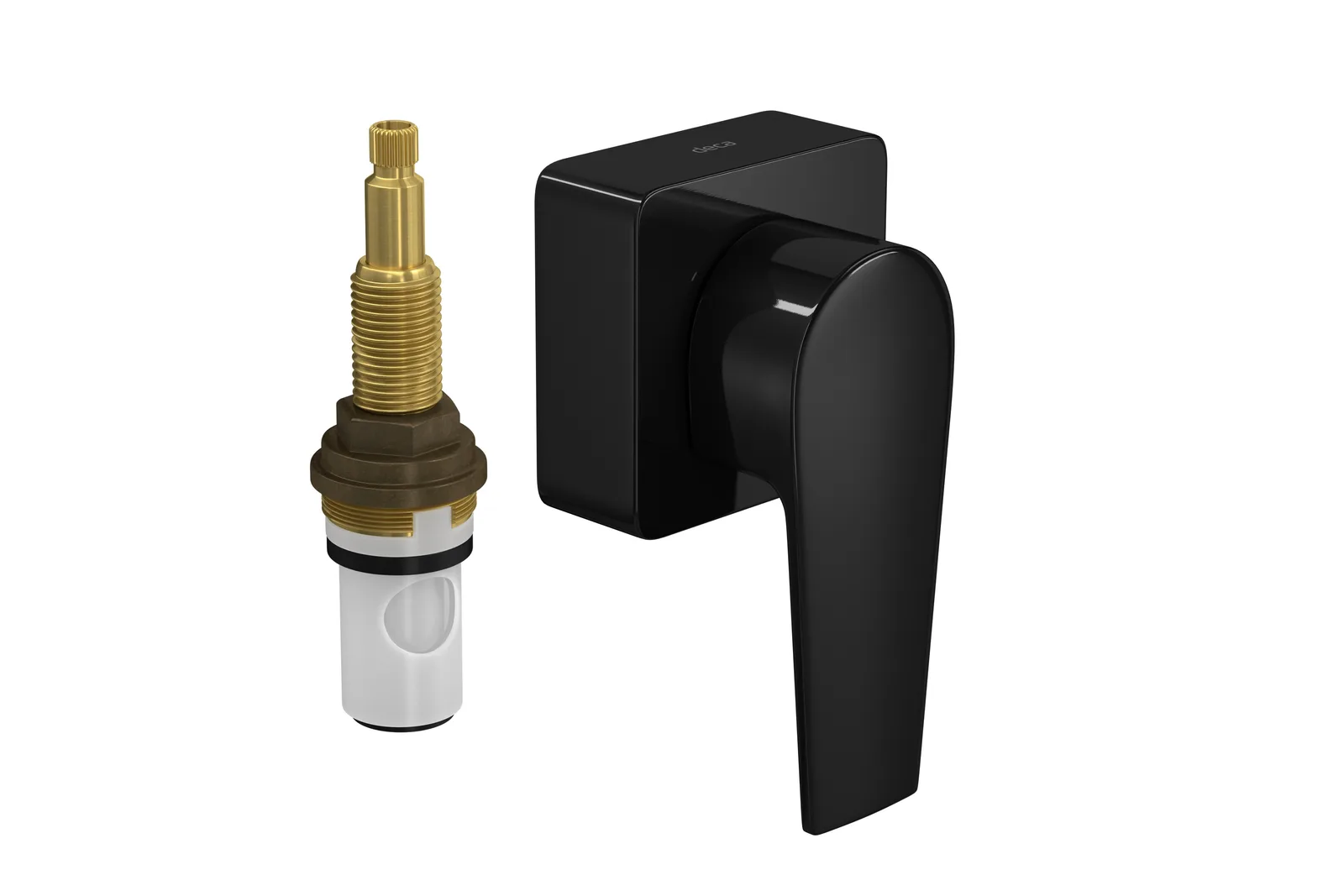 Acabamento Deca Level Bl26 4916 Black Noir Pressao