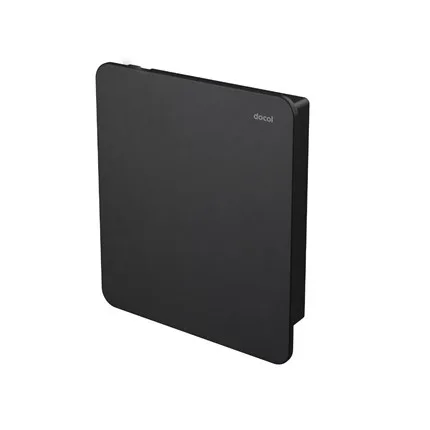 Acabamento Docol para Válvula de Descarga Flat Preto