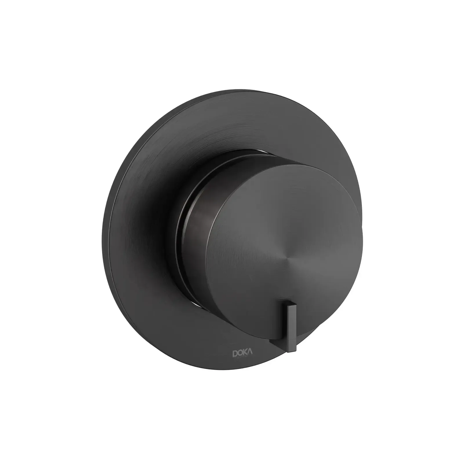 Acabamento para Monocomando de Alta Pressão e Ducha Higiênica GunMetal Doka Quantum