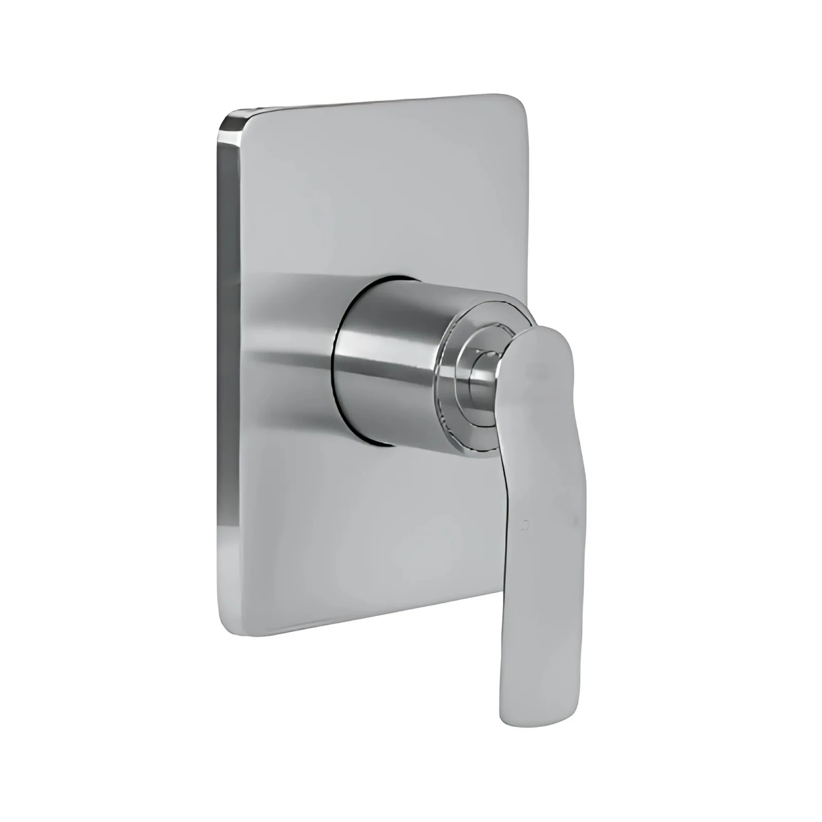 Acabamento Monocomando de Chuveiro Brushed Nickel Base Docol Doka Rainbow