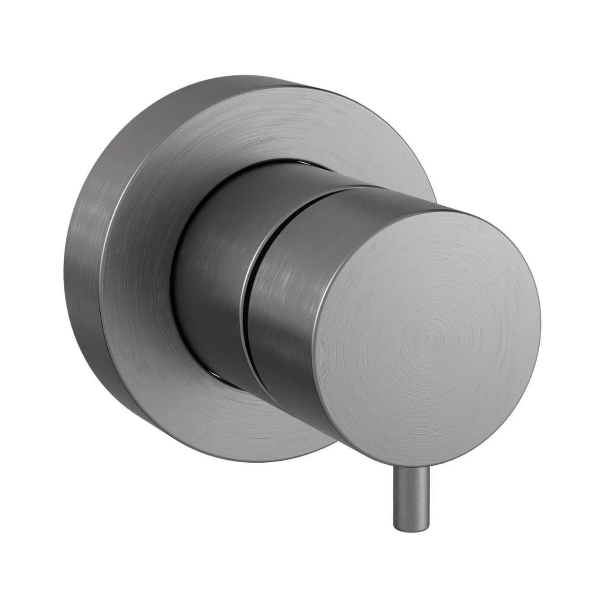 Acabamento para Registro Doka Base Docol Loop Brushed Nickel