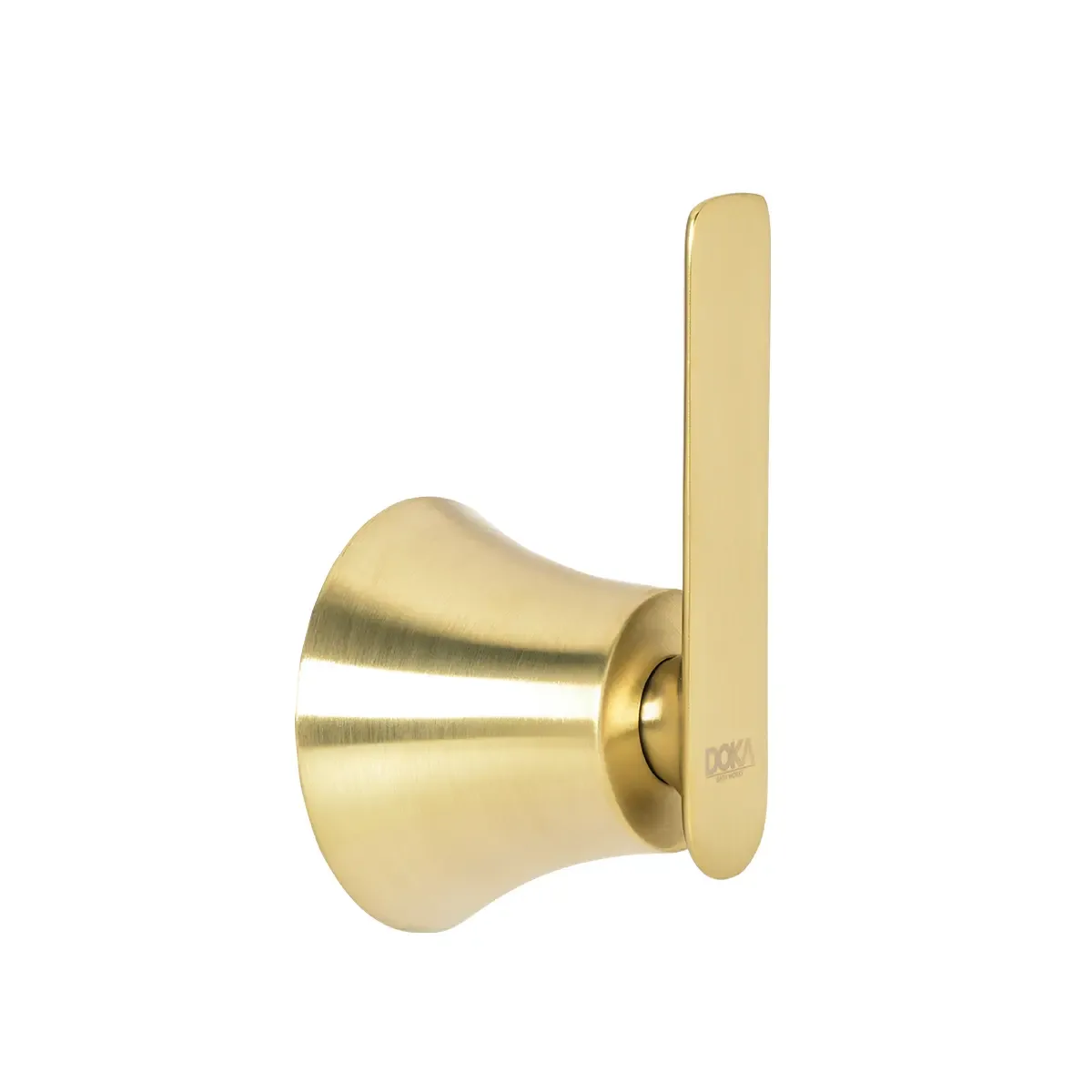 Acabamento Para Registro Brushed Gold (1/2" e 3/4" gaveta DECA) Doka Rainbow