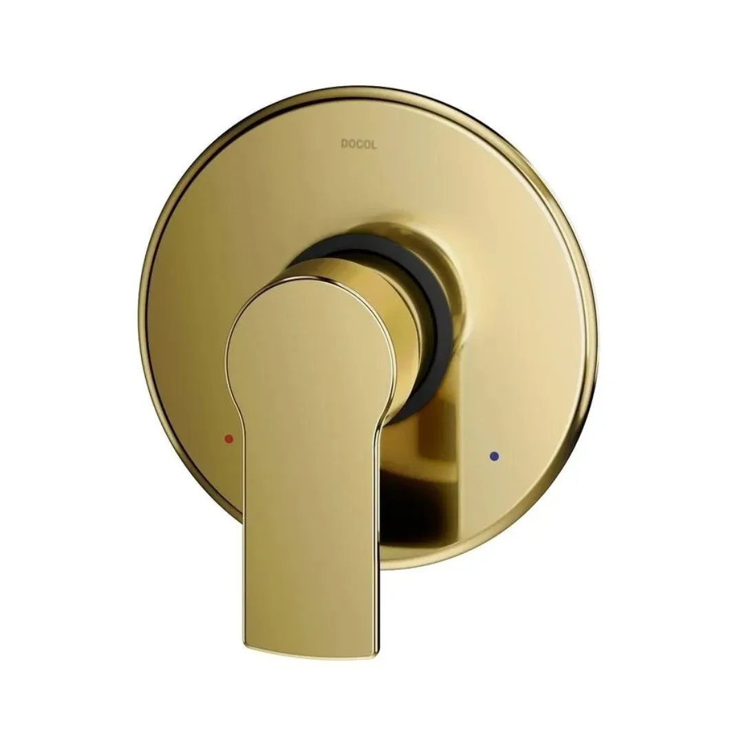 Acabamento Monocomando Ouro Polido Docol Argon