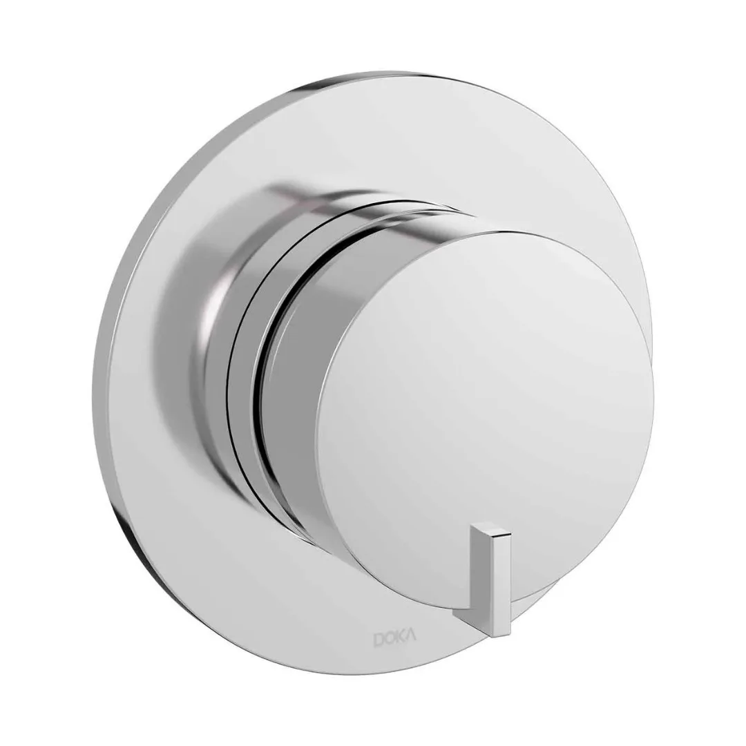 Acabamento Monocomando para Chuveiro Doka Quantum Chrome