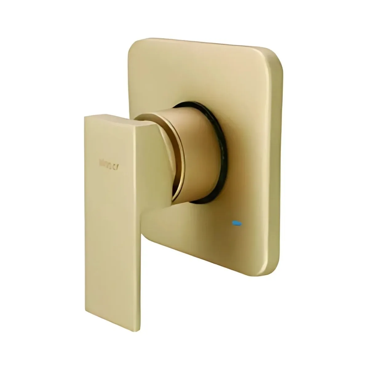 Acabamento Monocomando para Chuveiro Meber Axiom Slim 2997 52 3/4 Dourado Matte