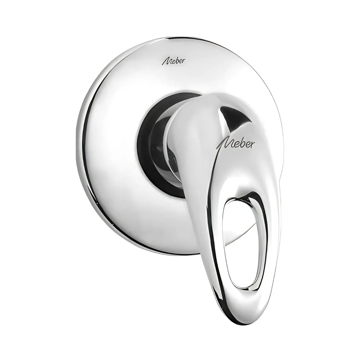 Acabamento Monocomando para Chuveiro Meber Orion C 71 Chrome