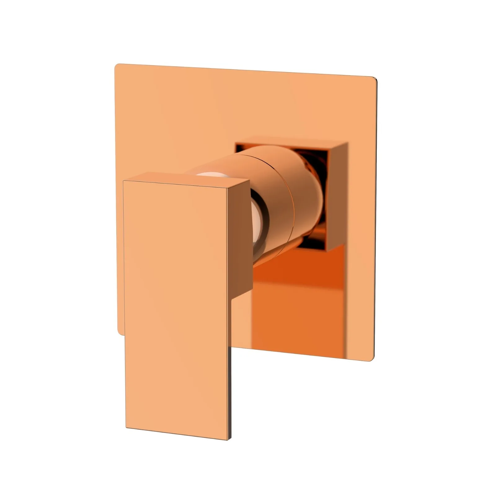 Acabamento Monocomando de Chuveiro Rose Gold Dax Havel