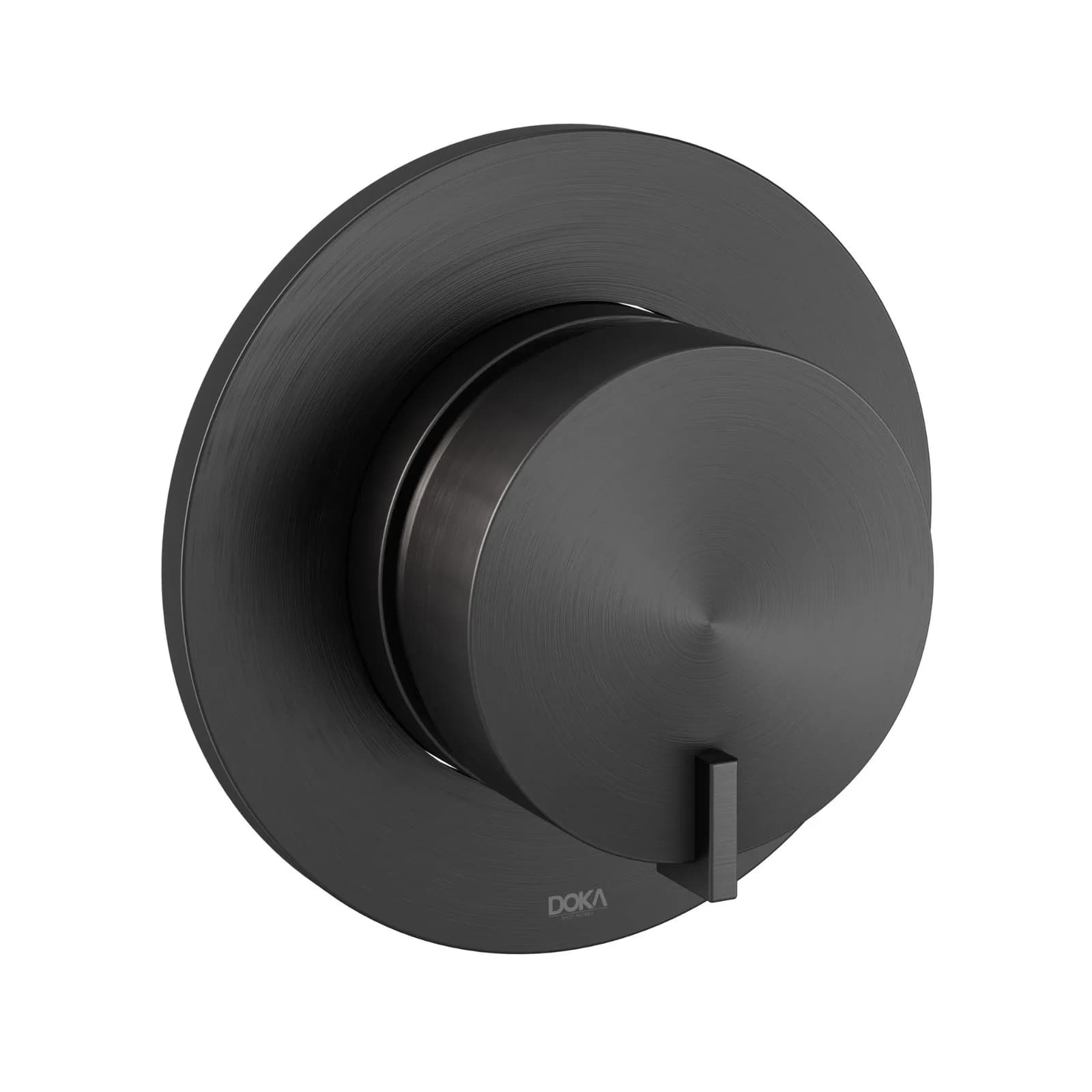 Acabamento Monocomando de Chuveiro GunMetal Doka Quantum