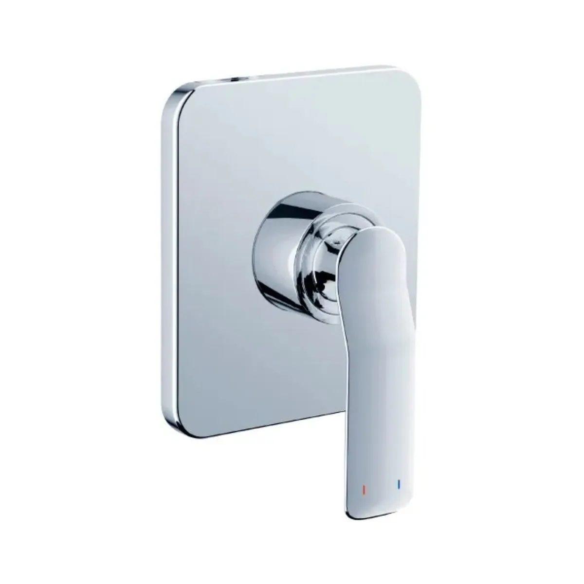 Acabamento Monocomando de Chuveiro Chrome Base Docol Doka Rainbow
