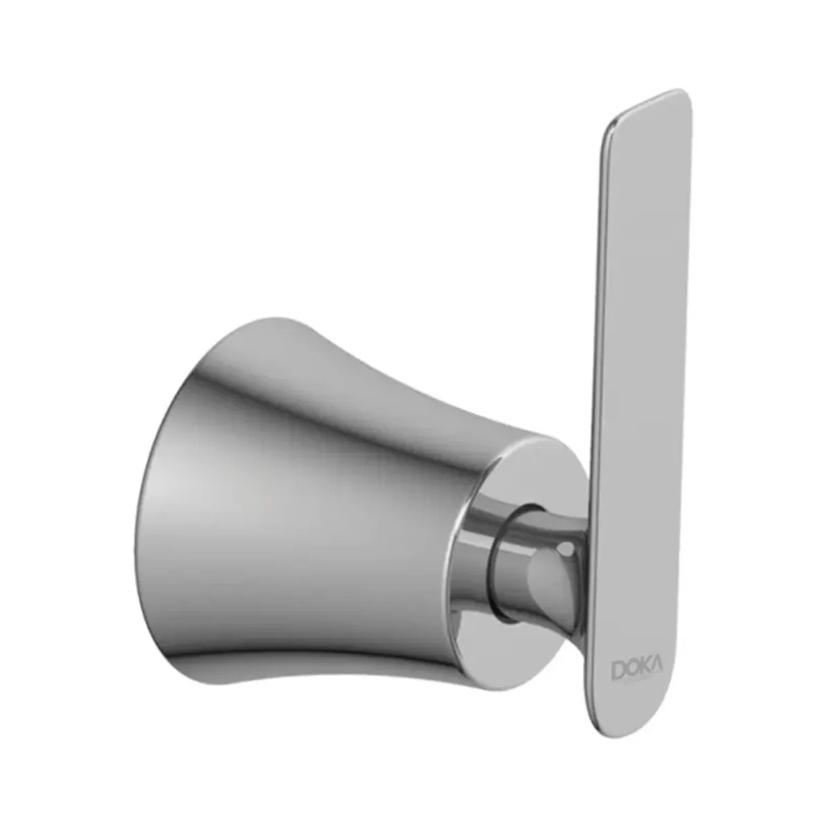Acabamento para Registro Chrome (1/2" e 3/4" pressão DECA somente 3,5 voltas) Doka Rainbow