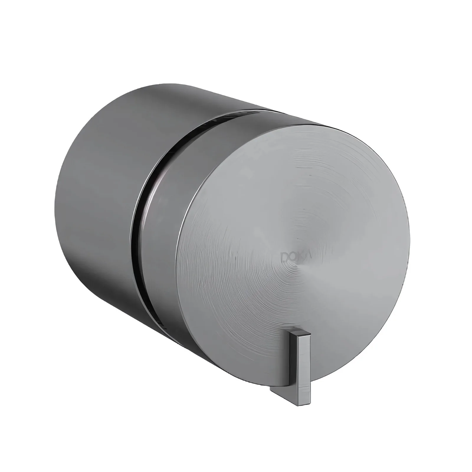 Acabamento Para Registro Brushed Nickel Doka Quantum