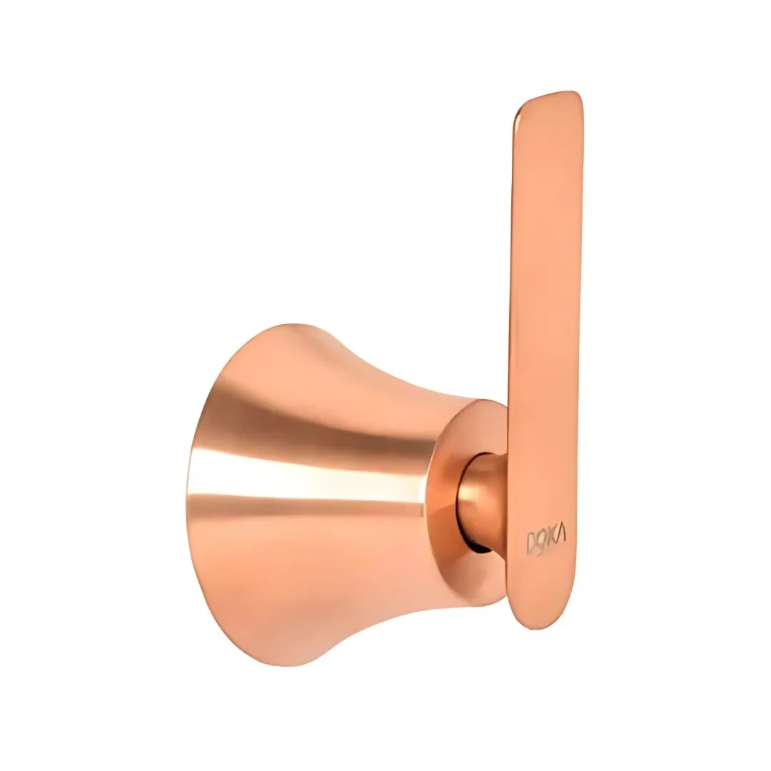 Acabamento Para Registro Brushed Rose Gold Doka Rainbow Base Deca