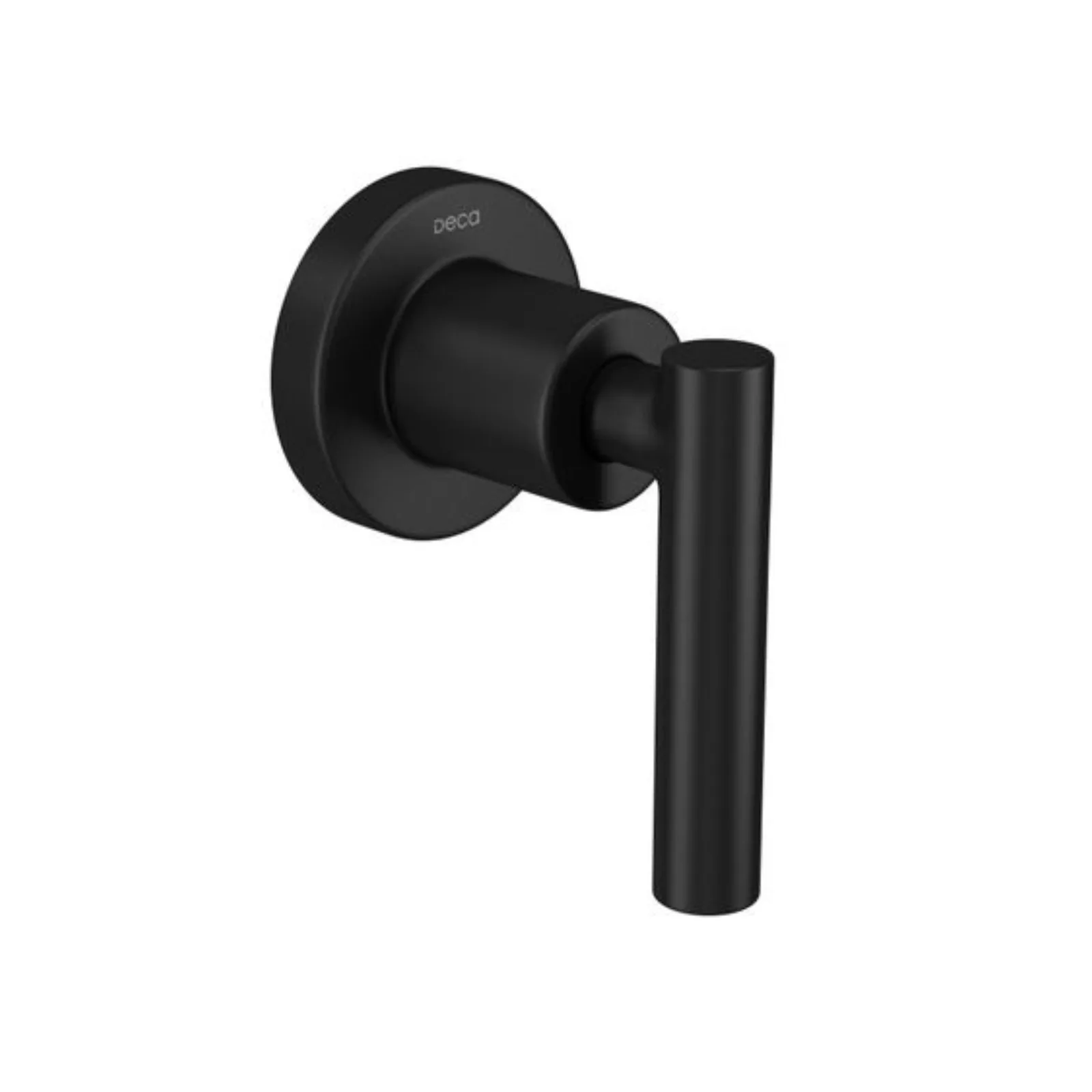 Acabamento para Registro de Gaveta e Pressão 1/2, 3/4 Até 1" Black Matte Deca Beta