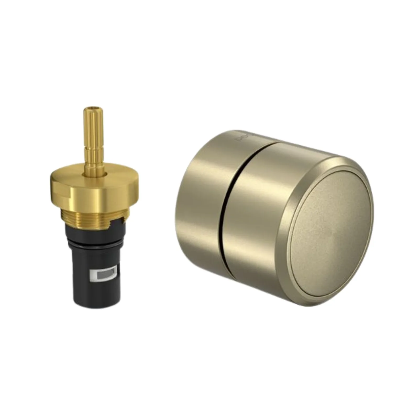 Acabamento para Registro de Pressão 1/2" e 3/4" com Mecanismo 1/2 Volta Redondo Summer Gold Deca You
