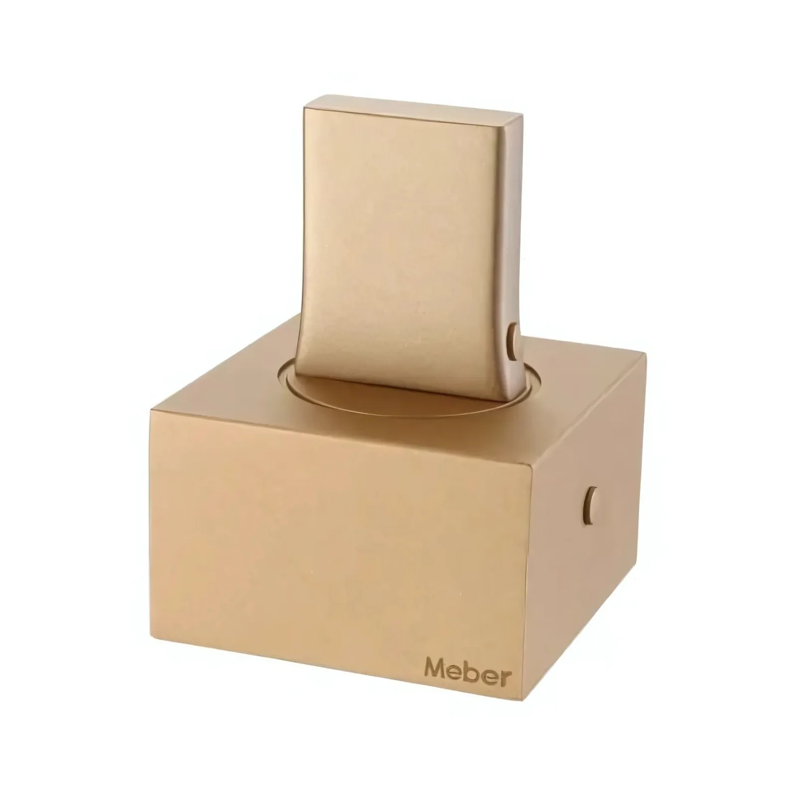 Acabamento para Registro C52 Meber Axiom Slim Dourado Matte