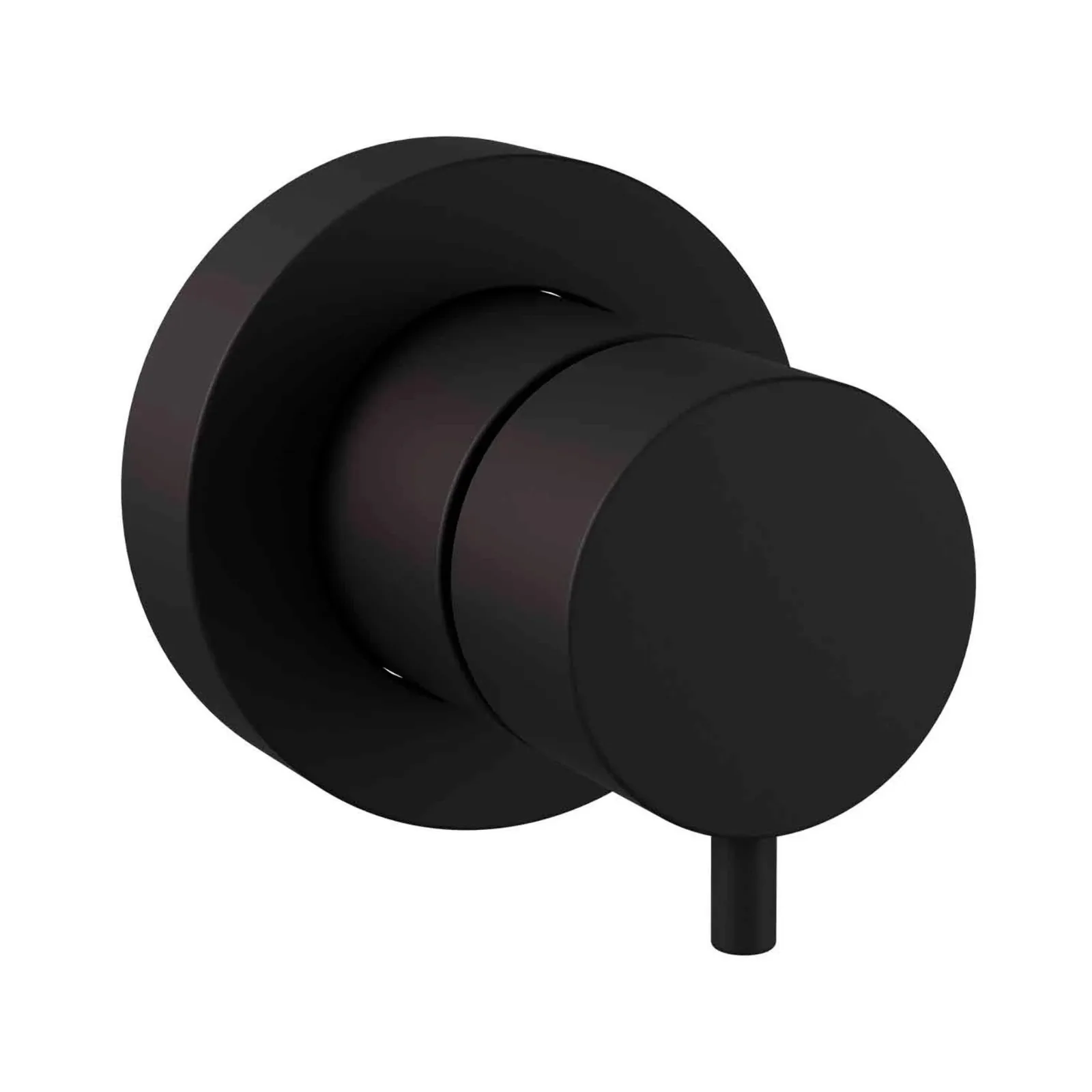 Acabamento para Registro Matt Black Base Deca 1.1/2 E 1.1/4 Doka Loop