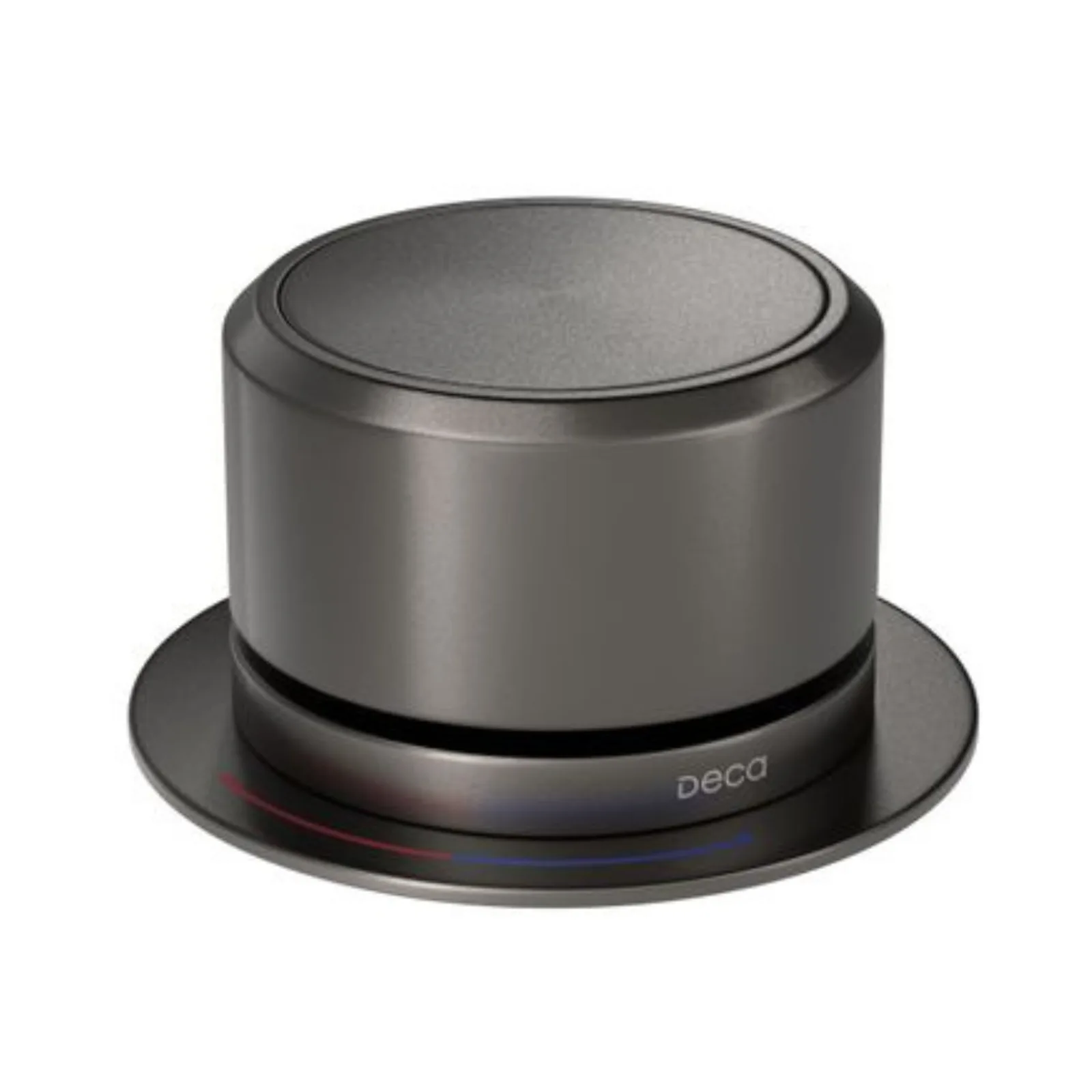 Acionamento Monocomando Para Bancada Redondo Dark Antracite Deca You