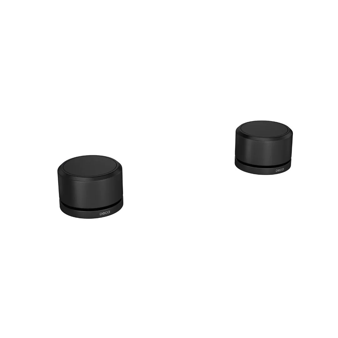 Acionamento Deca You Redondo Misturador Black Matte