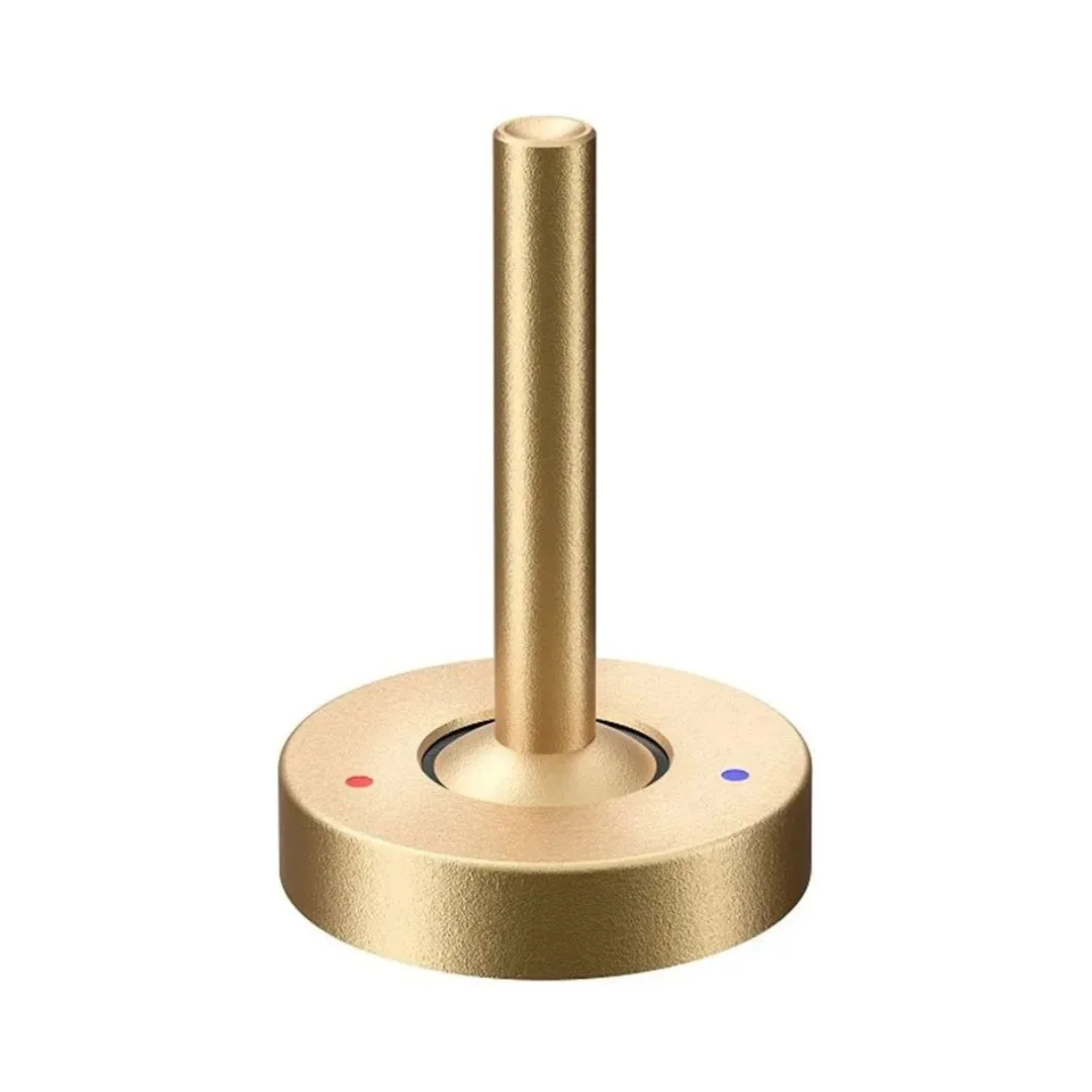 Acionamento Monocomando JoyStick de Bancada para Lavatório Docol Conexões Espontâneas Ouro Jateado