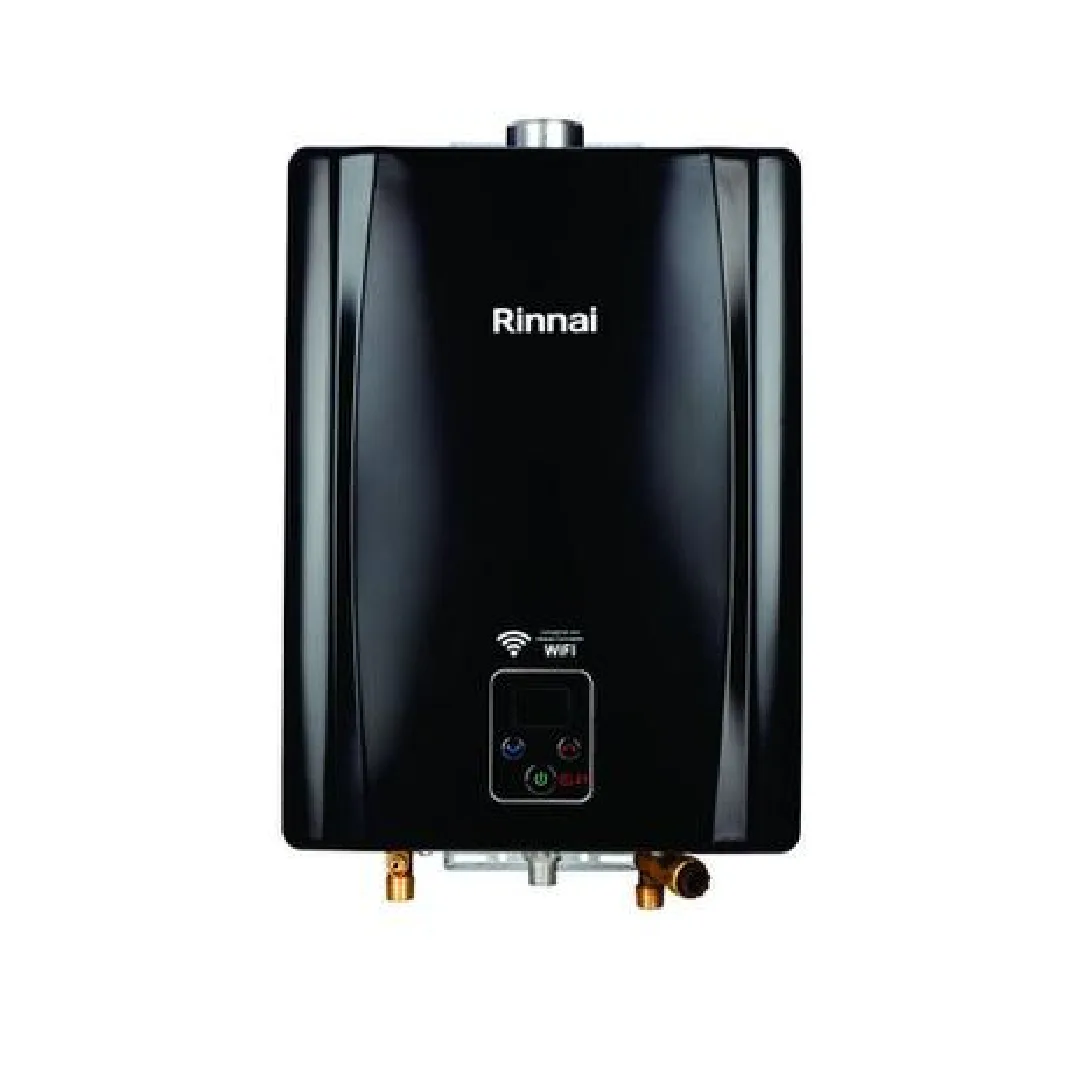 Aquecedor Digital Black Matte Rinnai 21L Reu-e211fehb GLP