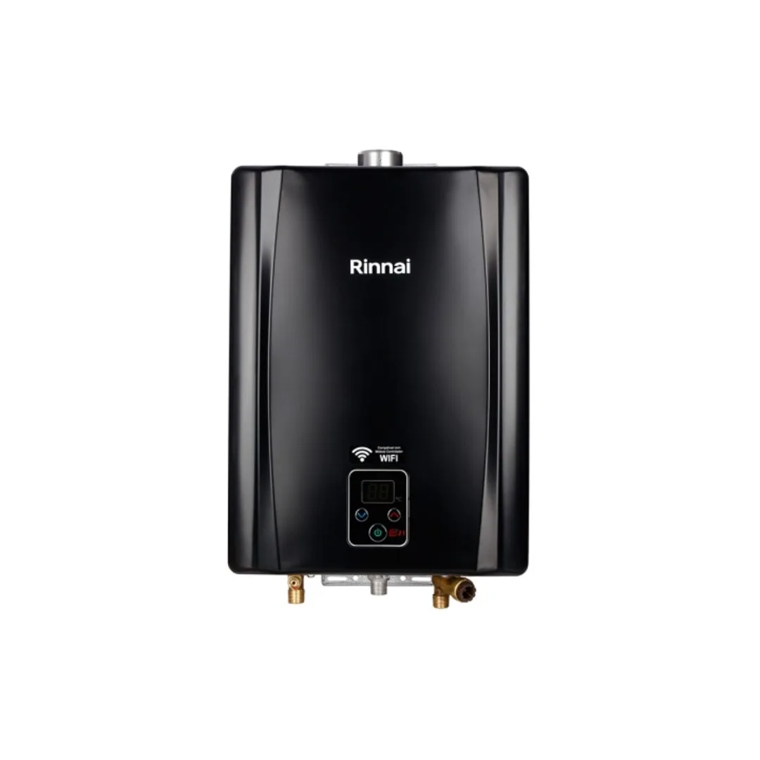 Aquecedor Digital Black Matte Rinnai 21L REU-E211FEHPN3 GN