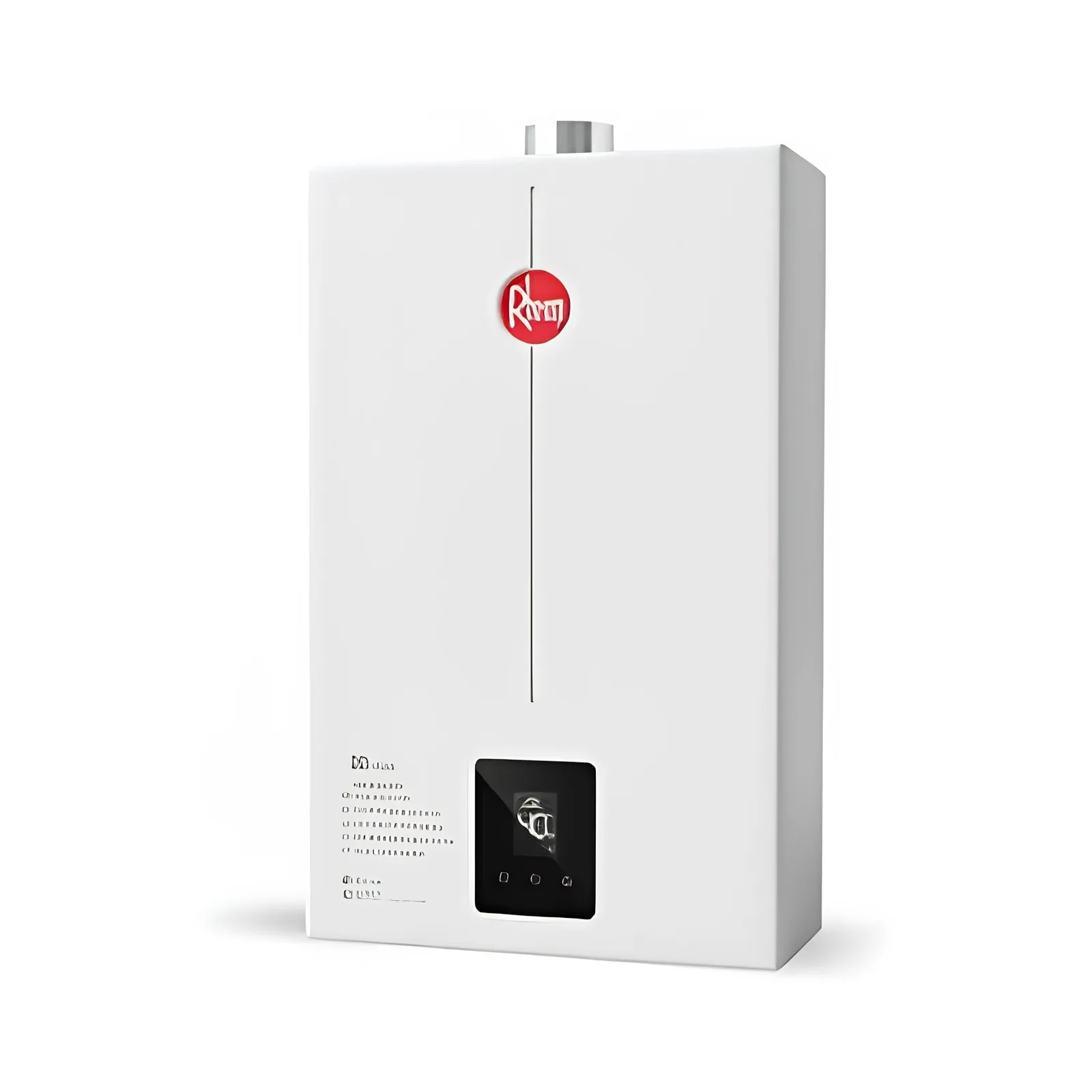 Aquecedor Digital Branco Rheem 20l GLP
