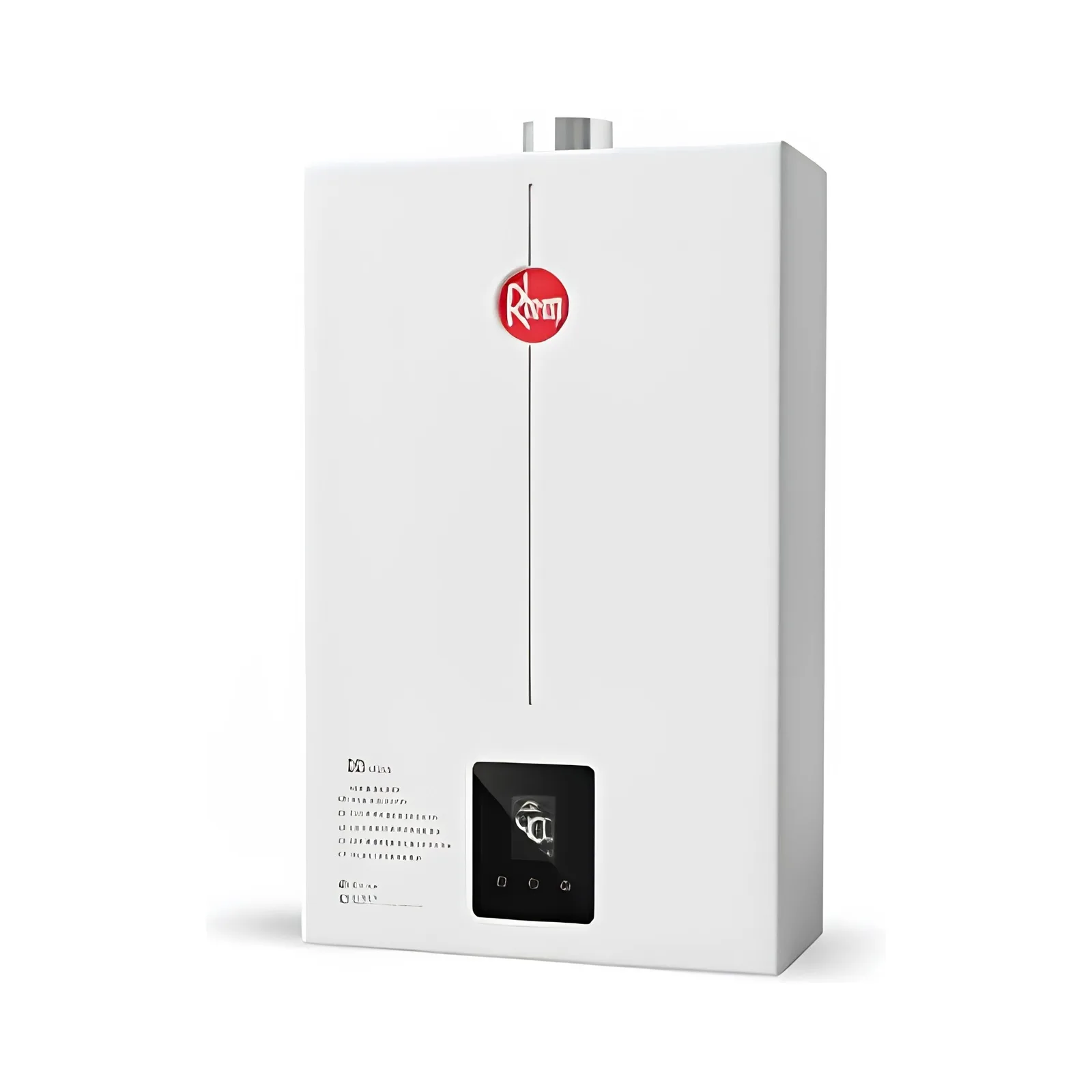 Aquecedor Digital Branco Rheem 30l GLP