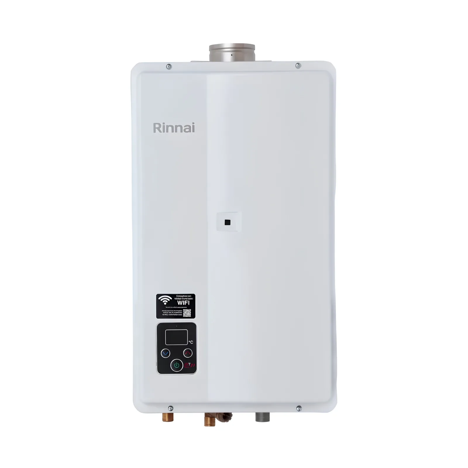 Aquecedor GLP Branco Digital 27L Rinnai Reu E271 Fehbl