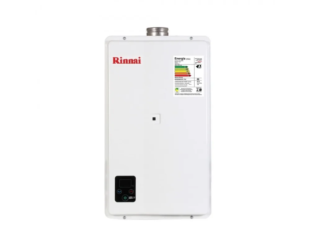 Aquecedor Rinnai Digital 27L Reu E271 Fehbn GN Branco