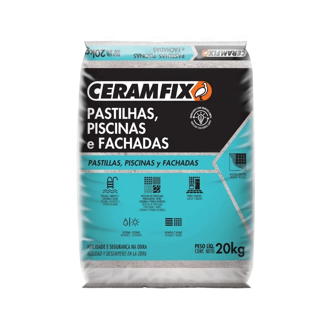 Argamassa Pastilhas/Piscinas E Fachadas Ceramfix 20 Kg