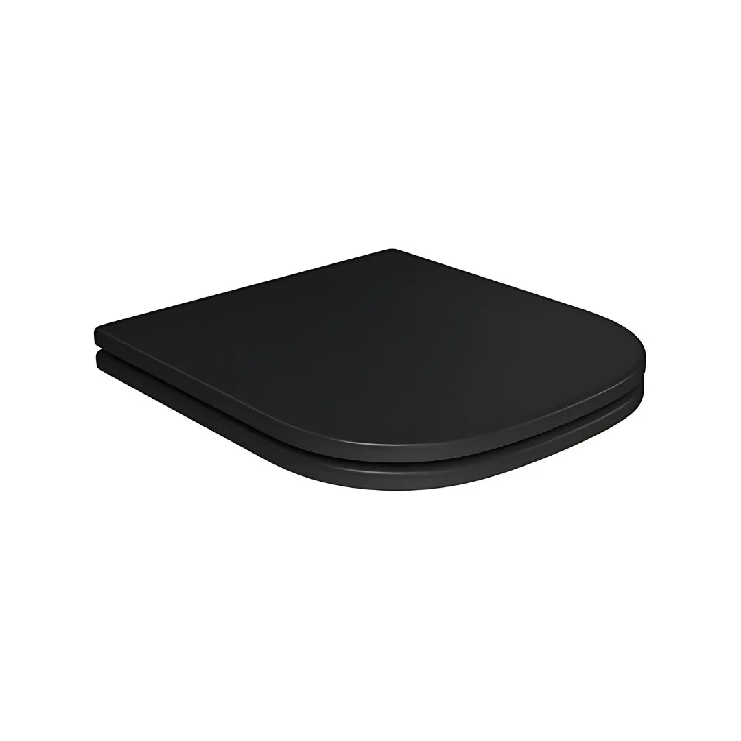 Assento Deca Quadra Unic Polo Axis Poliéster Preto Fosco
