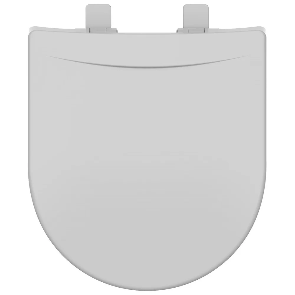 Assento Polipropileno Riviera/Nexo/Smart Soft Close Cinza Tupan