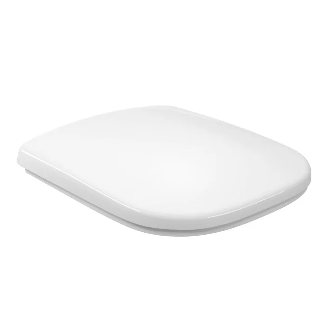 Assento Quadra/Polo/Unic Branco Plástico com Slow Close Deca