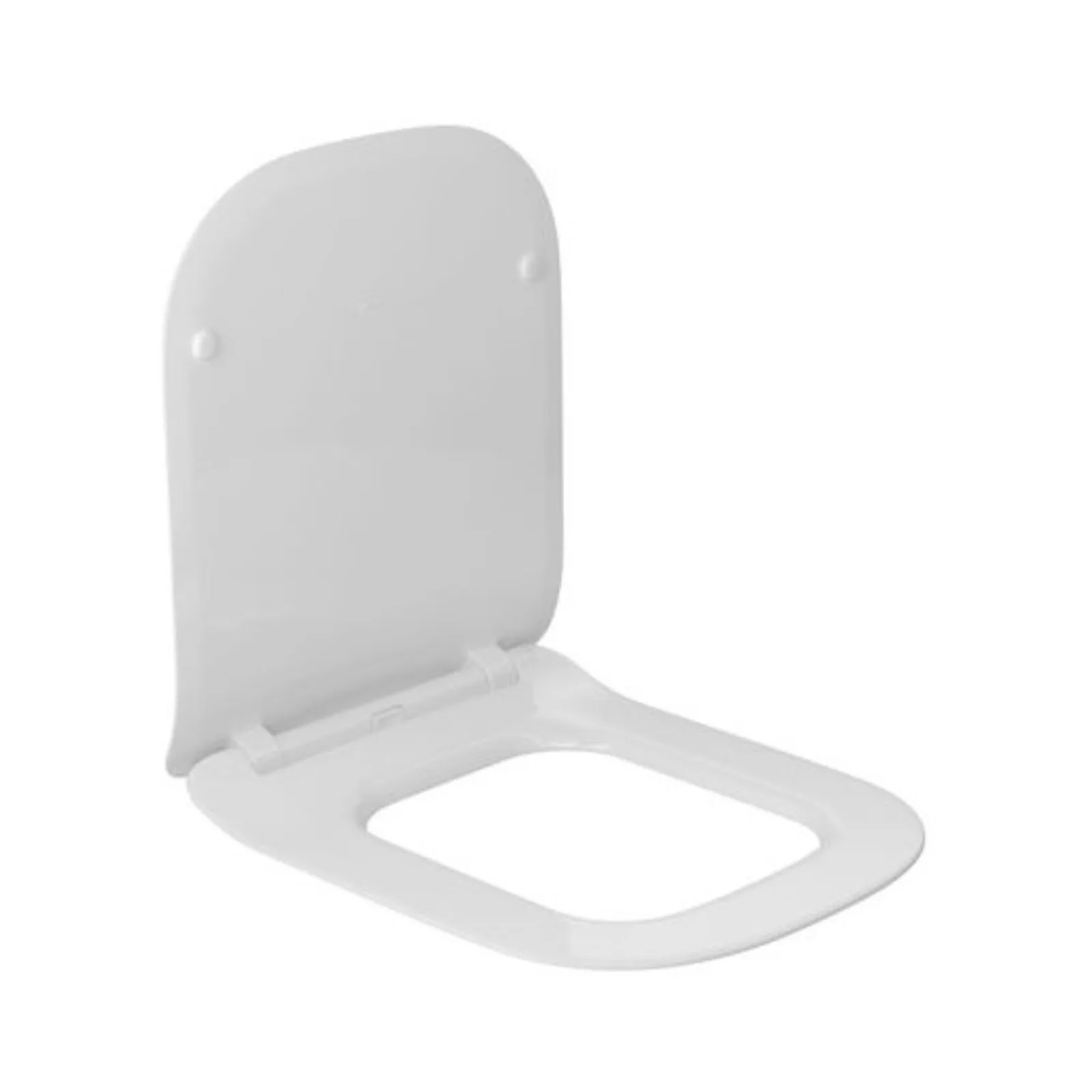 Assento Termofixo Slow Close e Easy Clean Branco Deca Quadra/Axis