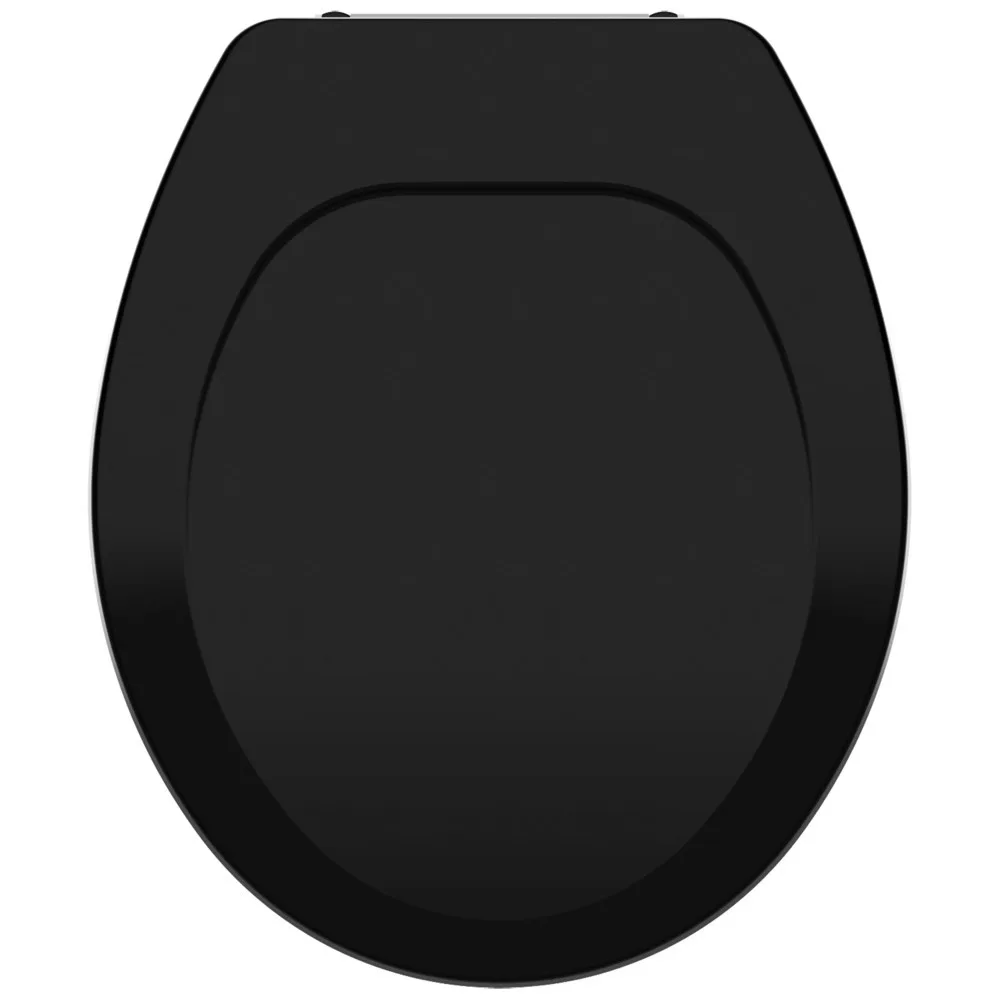 Assento Universal Polipropileno Premium Convencional Preto Tupan