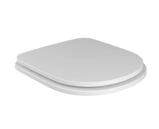 Assento Vogue Plus Branco e Cromado Poliéster Deca