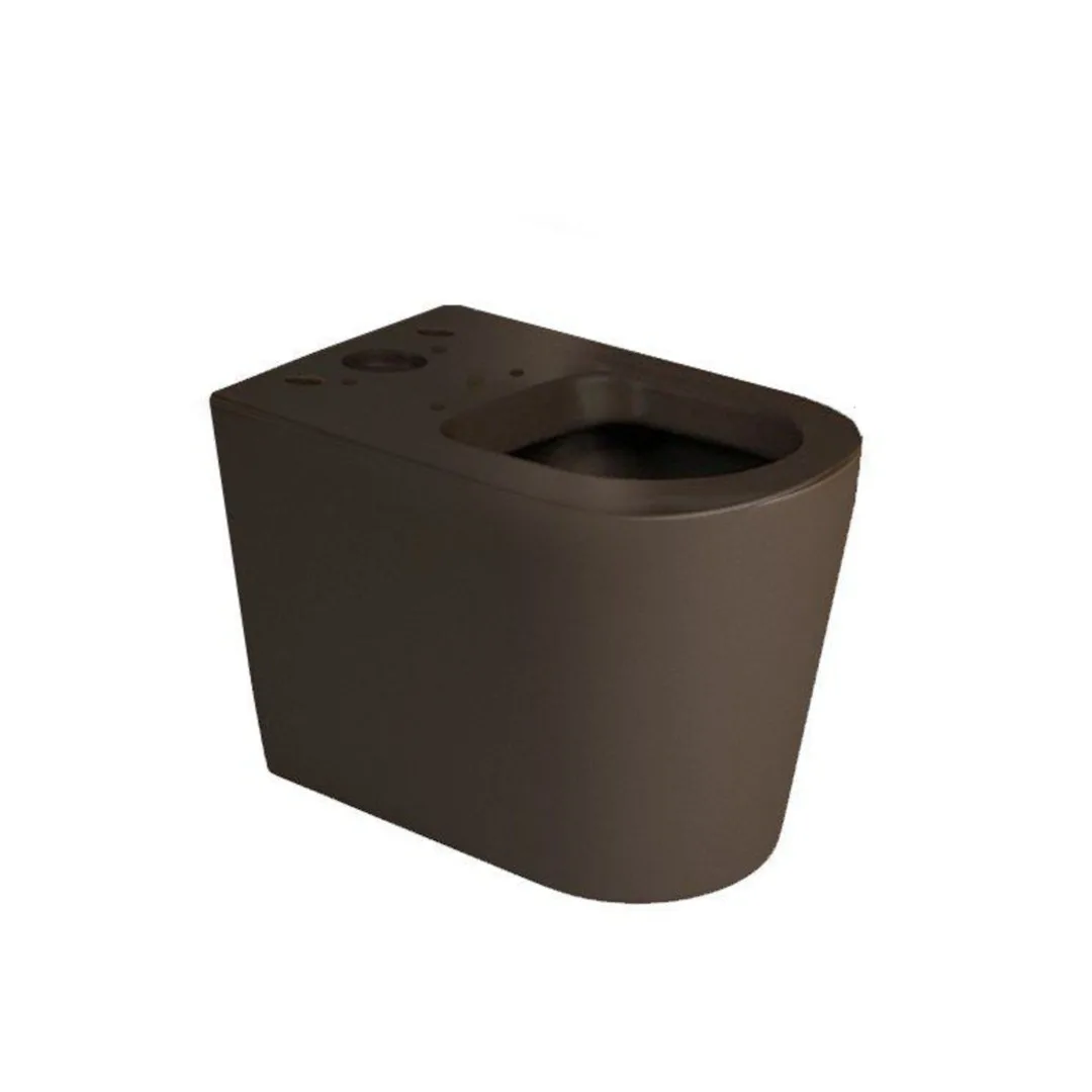 Bacia Sanitária Deca Link para Caixa Acoplada Marrom Fosco