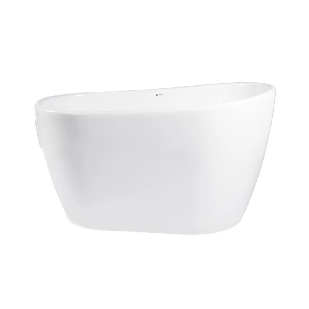 Banheira De Imersão Sem Hidromassagem Immersi Embau 130x80 Glossy White