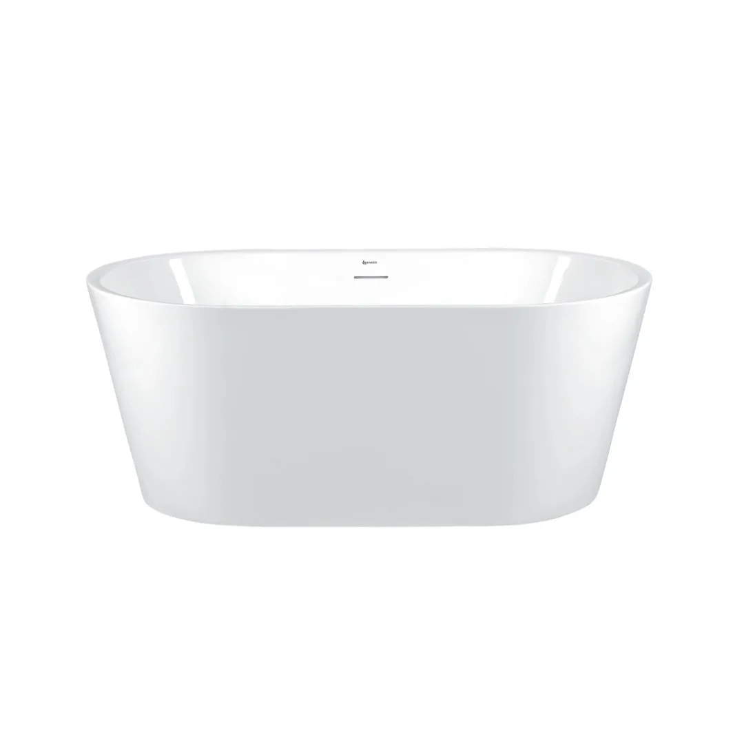 Banheira De Imersão Sem Hidromassagem Immersi Gamboa 02 159x75 Com Válvula Branca