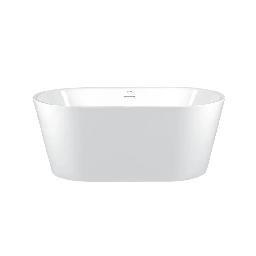 Banheira De Imersão Sem Hidromassagem Immersi Gamboa 150x80 Com Válvula Glossy White