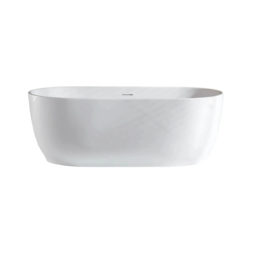 Banheira De Imersão Sem Hidromassagem Immersi Garopaba 170x80 Branca Brilho