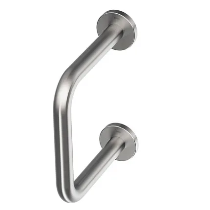 Barra Apoio Docol 40cm Inox Escovado 25x24 Em "u"